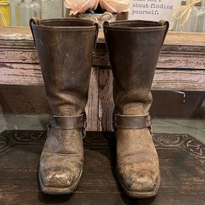 Killer FRYE Harness 12R Color GAUCHO Women’s Motorcycle Boots 9